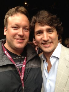 Justin Trudeau and I