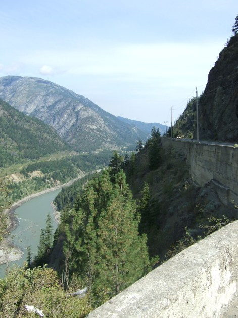 The Fraser Canyon first thing in the morning