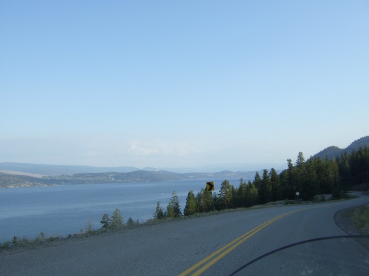 The Westside Road facing south