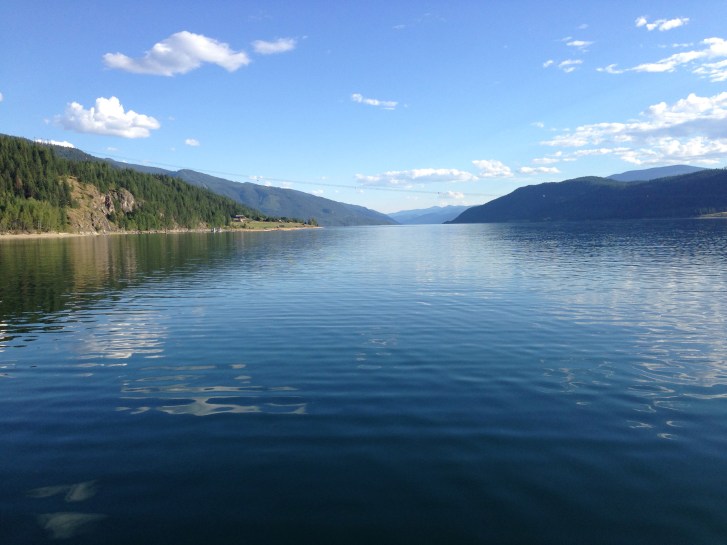 On the Arrow Lakes between the Monashees at the Selkirks
