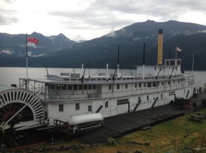 The SS Moyie- the pride of Kaslo