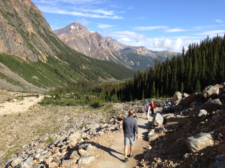 Walking on the trails with morons