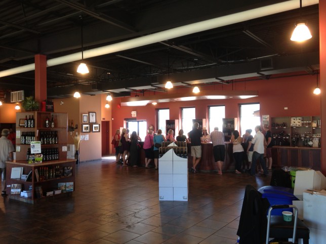 Oh, and Volcanic Hills.  They actually have a massive tasting room