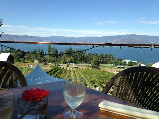 We enjoyed some lunch on the patio at Summerhill one day