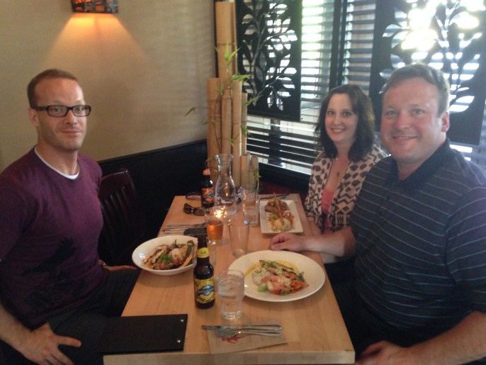 Dinner at Evil Dave's