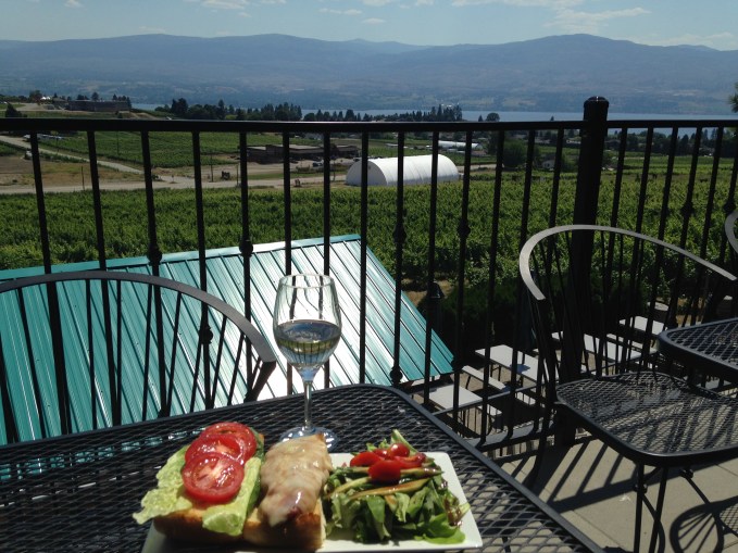 My lunch on the patio at Little Straw