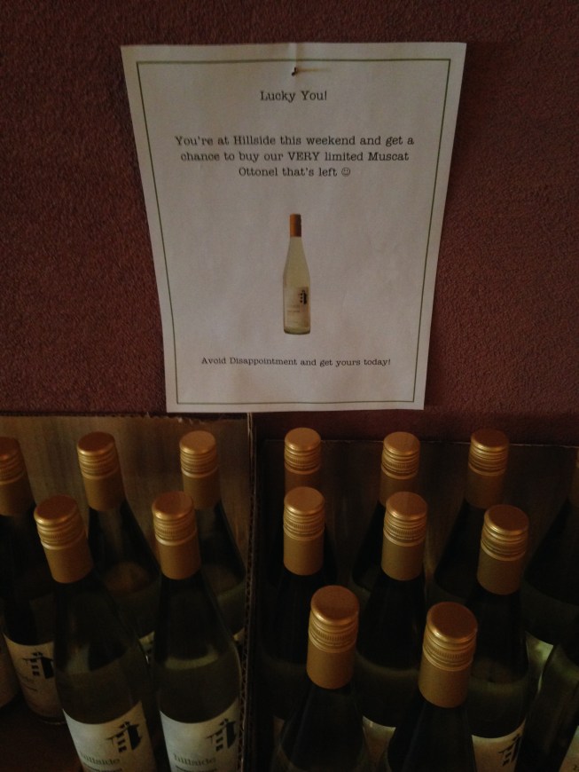 I got lucky at Hillside!