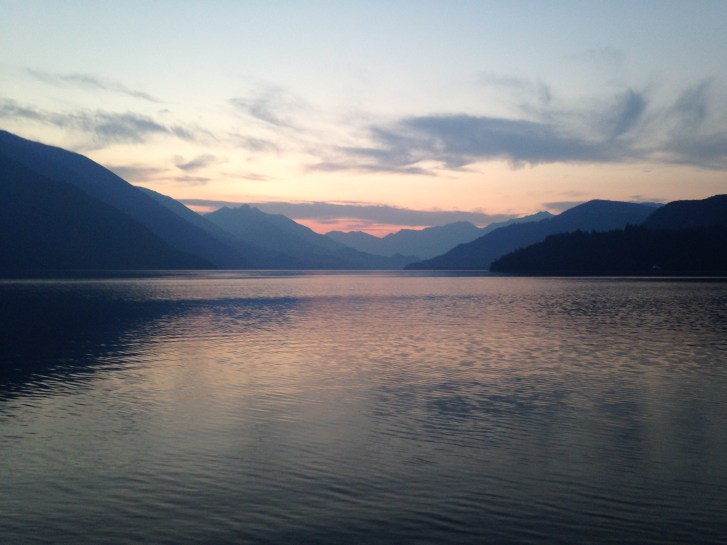 This is where I swam and this was my view.  I can stare at this picture for hours. 