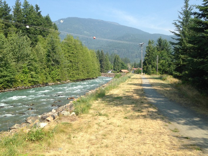 Along the Kaslo River