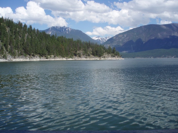 The new from the Upper Arrow Lakes Ferry