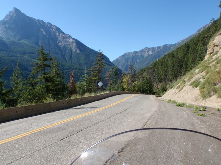 The view west of Lillooet
