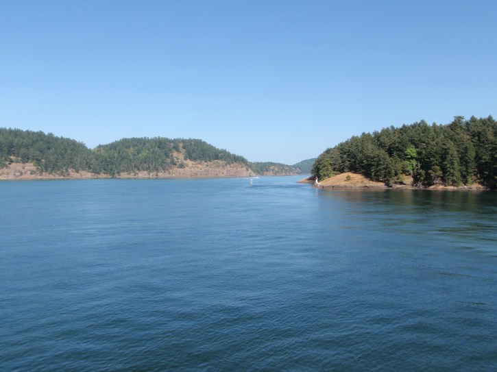 The view from the ferry