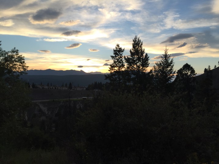 Here's that sunset I mentioned