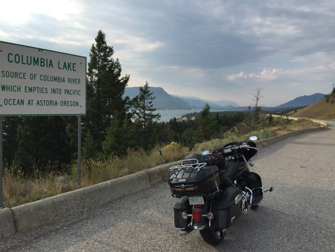 The Columbia and I have the same destination.