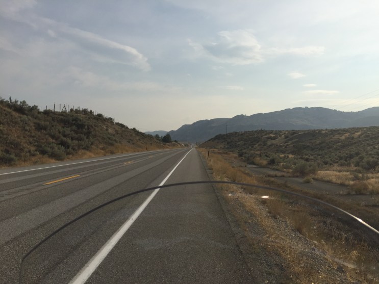 Hwy 97 riding south through the Okanagan valley