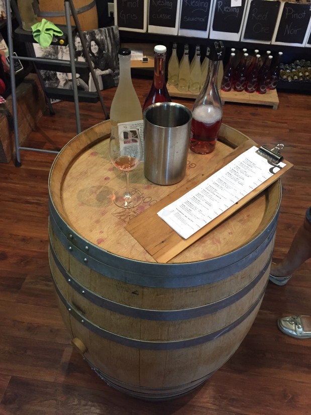 This was a cool departure from the usual tasting bar